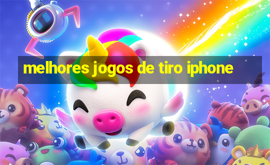 melhores jogos de tiro iphone