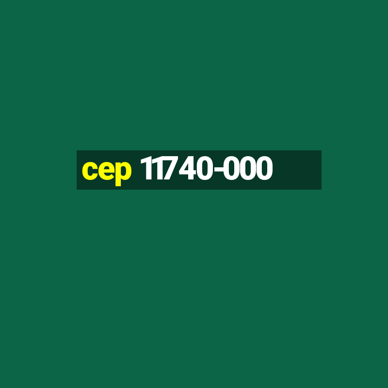 cep 11740-000