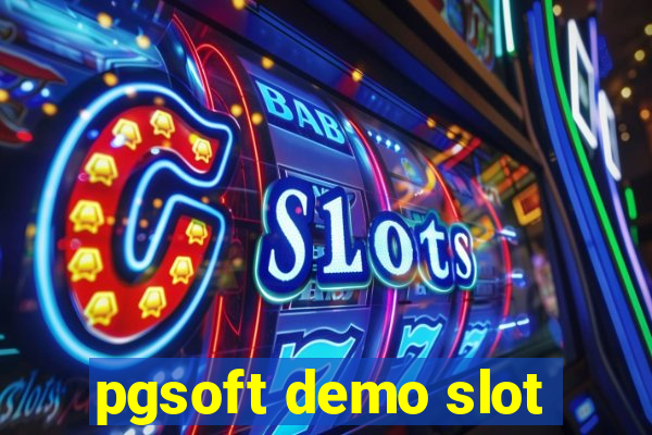 pgsoft demo slot