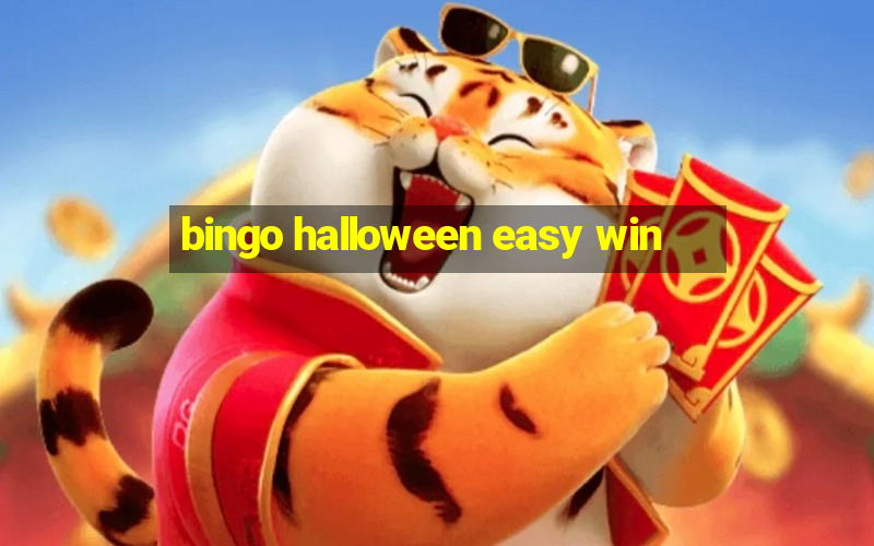 bingo halloween easy win