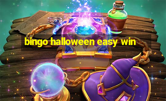 bingo halloween easy win