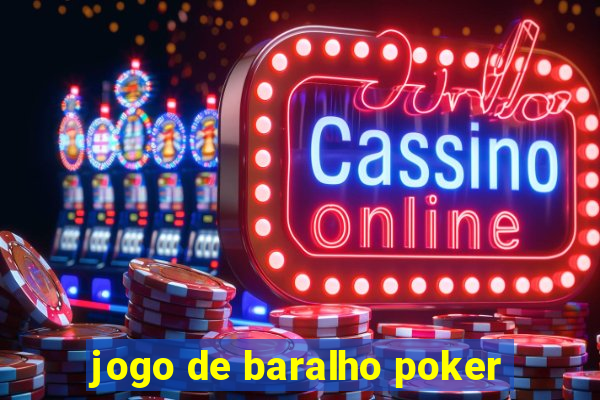 jogo de baralho poker