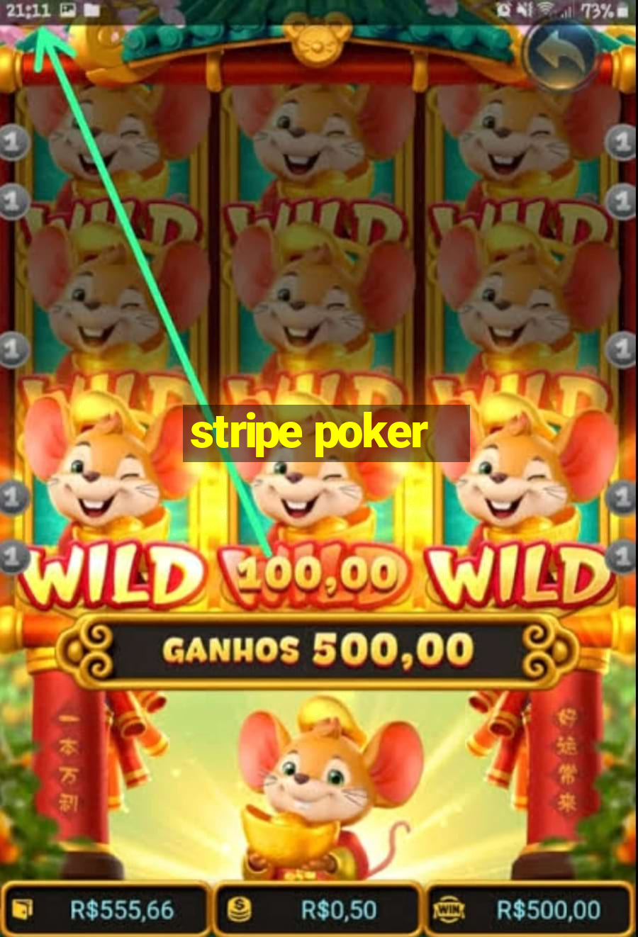 stripe poker