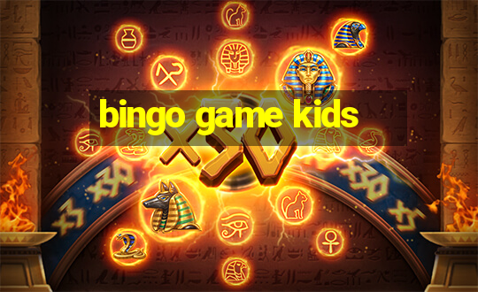 bingo game kids