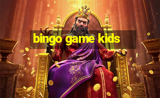 bingo game kids