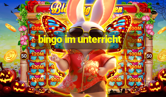 bingo im unterricht