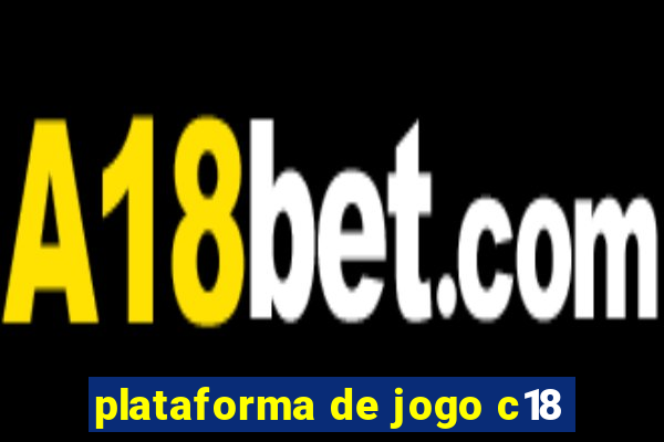 plataforma de jogo c18