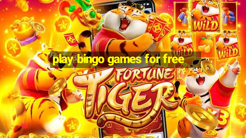 play bingo games for free