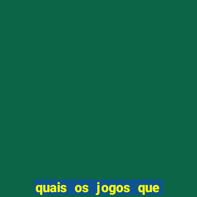 quais os jogos que pagam dinheiro de verdade