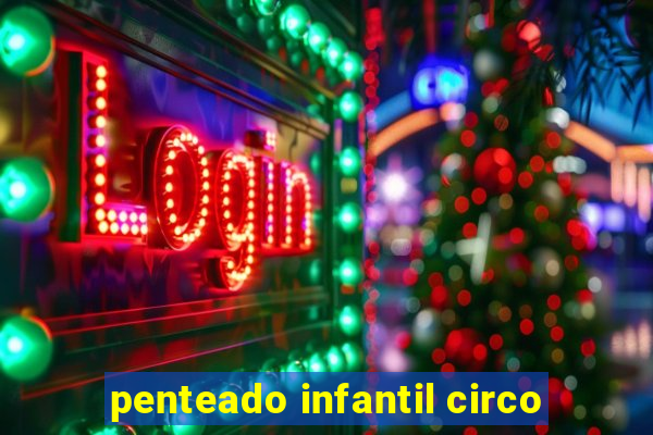 penteado infantil circo