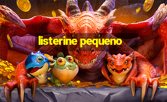 listerine pequeno