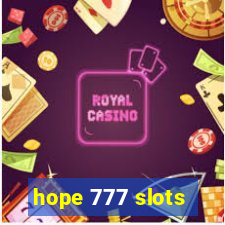 hope 777 slots