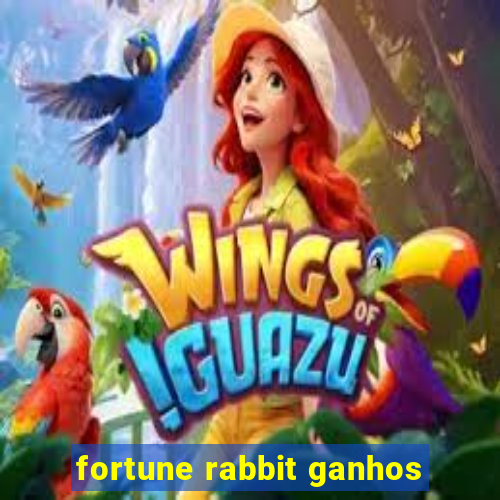 fortune rabbit ganhos