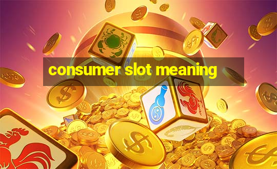 consumer slot meaning