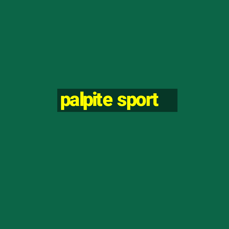 palpite sport