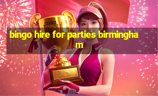 bingo hire for parties birmingham