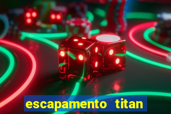 escapamento titan 160 fortuna