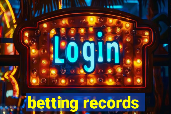 betting records