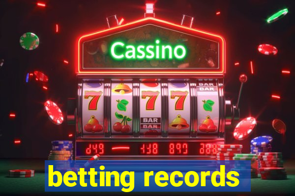 betting records