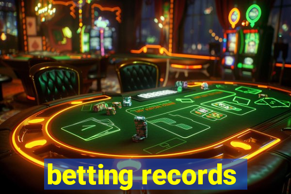 betting records