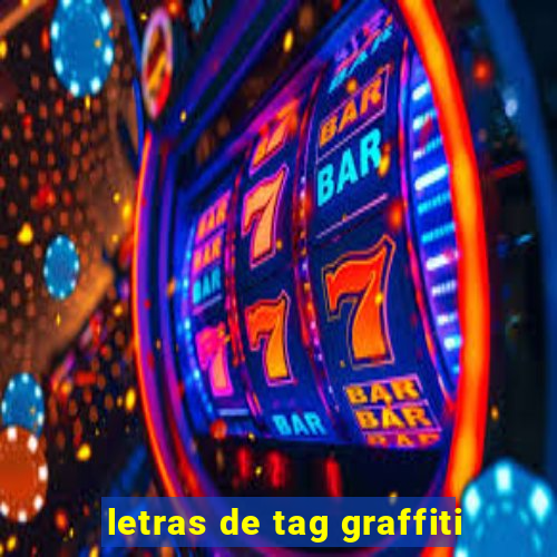 letras de tag graffiti