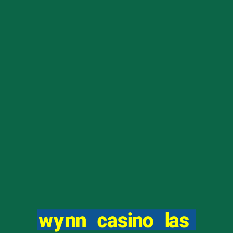 wynn casino las vegas shows