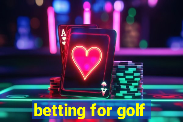 betting for golf