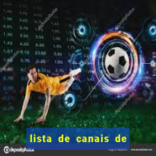 lista de canais de esporte iptv