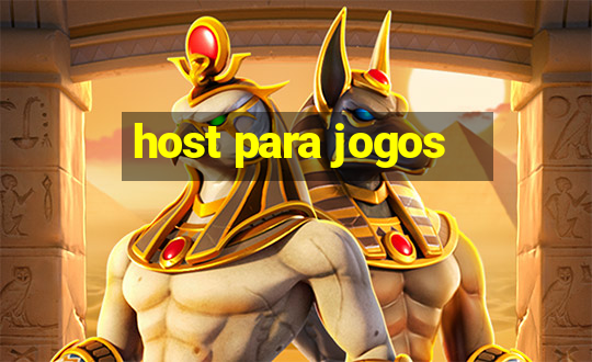 host para jogos