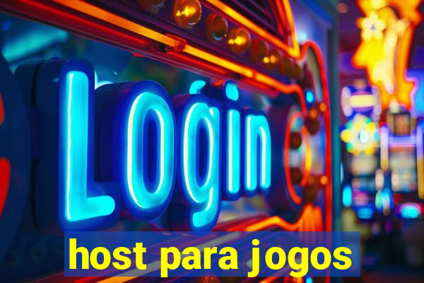 host para jogos