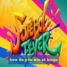 how do you win at bingo