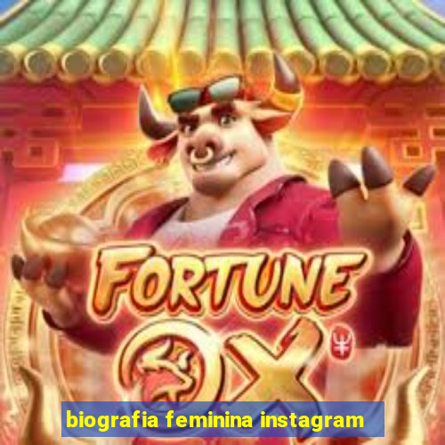 biografia feminina instagram