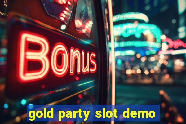 gold party slot demo