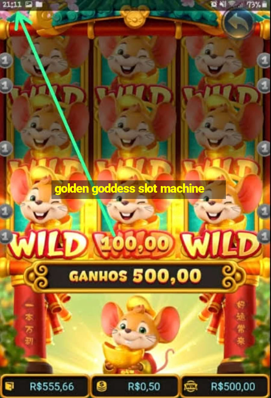 golden goddess slot machine