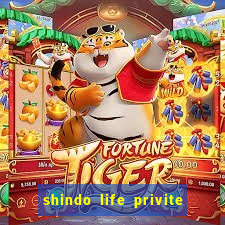 shindo life privite server codes