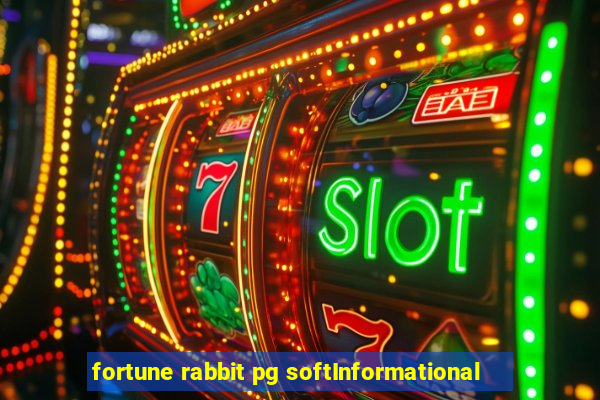 fortune rabbit pg softInformational