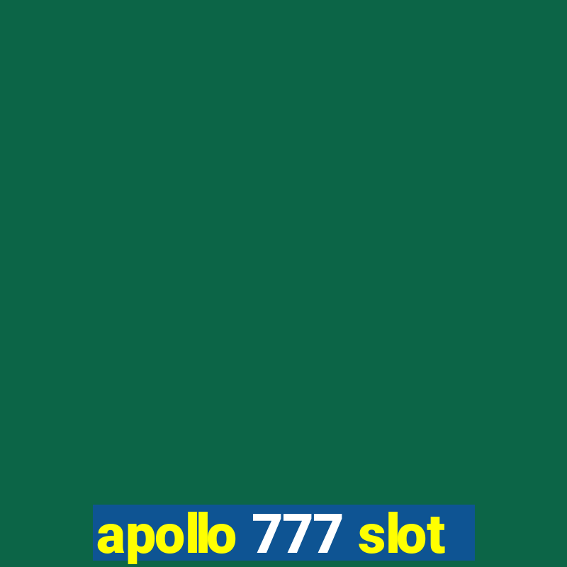 apollo 777 slot