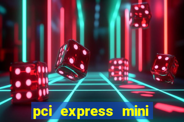 pci express mini card slot