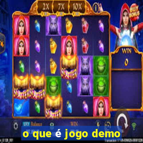 o que é jogo demo