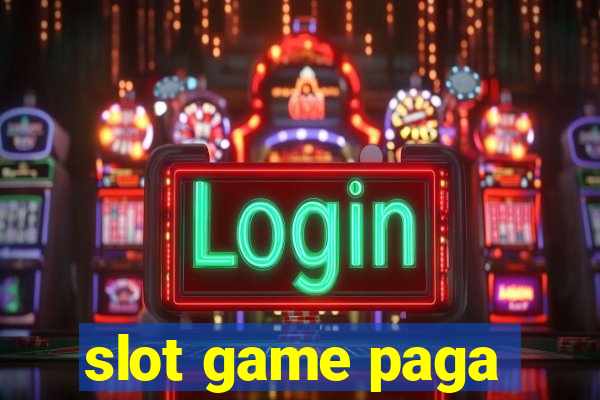 slot game paga