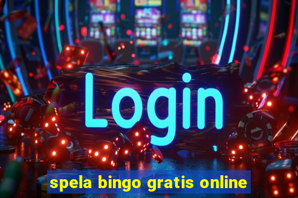 spela bingo gratis online