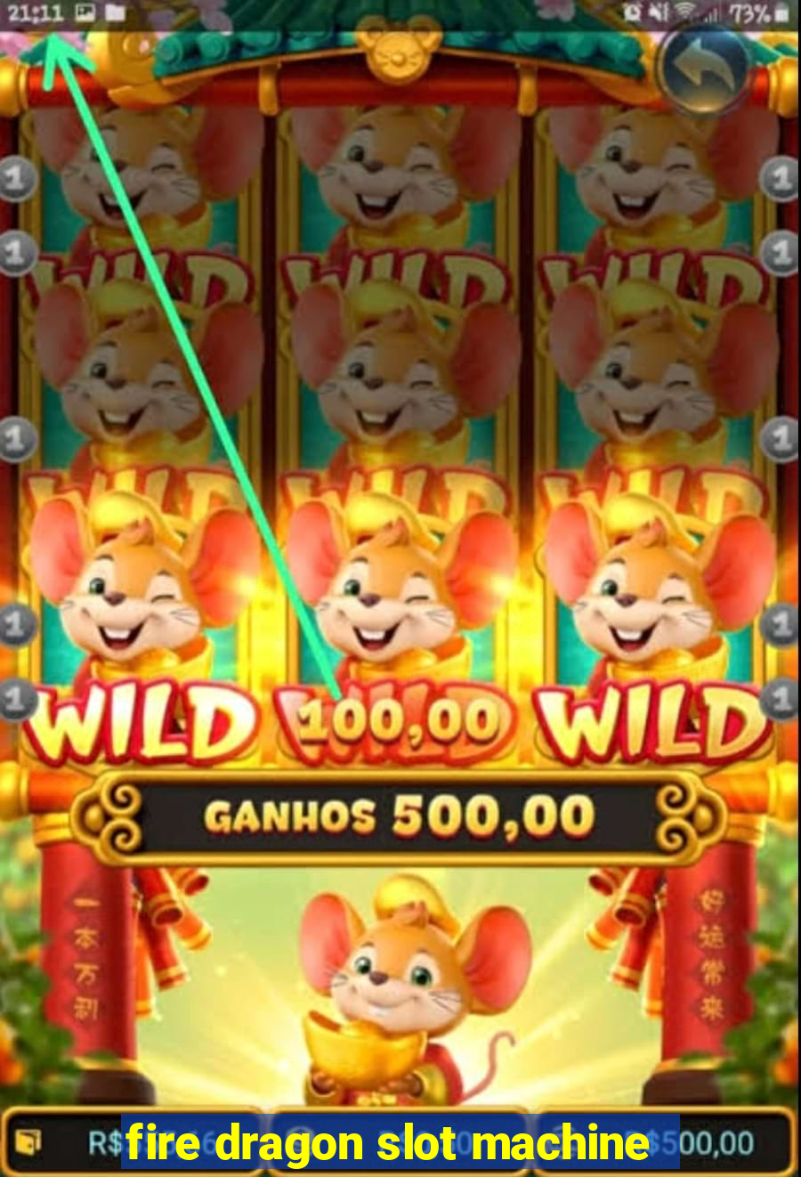 fire dragon slot machine