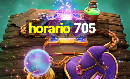 horario 705