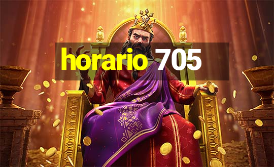 horario 705