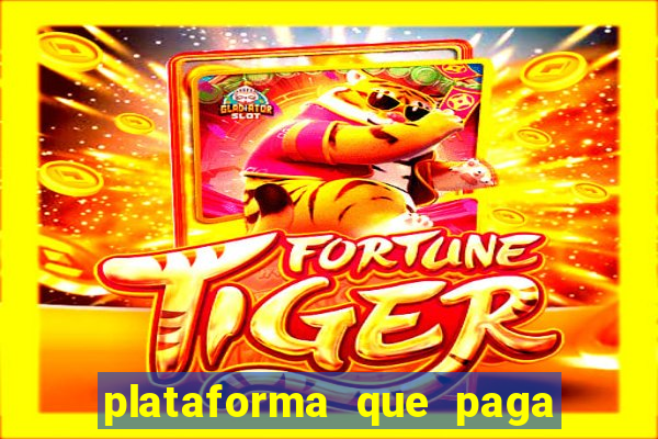 plataforma que paga no cadastro slots