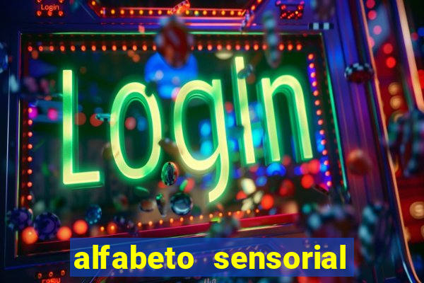 alfabeto sensorial para imprimir