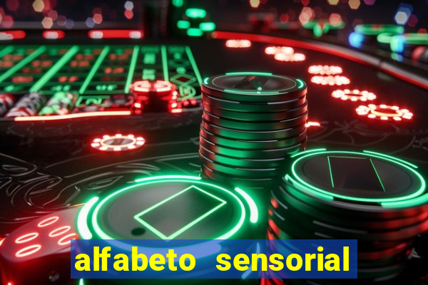 alfabeto sensorial para imprimir