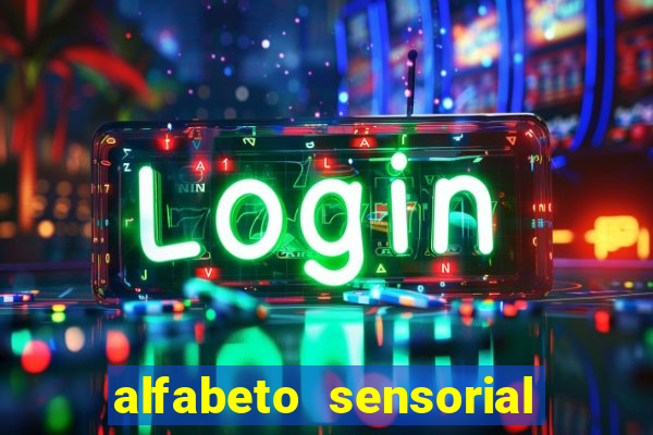 alfabeto sensorial para imprimir