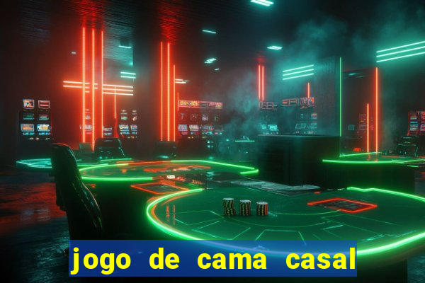 jogo de cama casal 200 fios percal