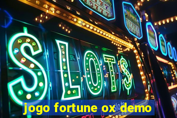 jogo fortune ox demo